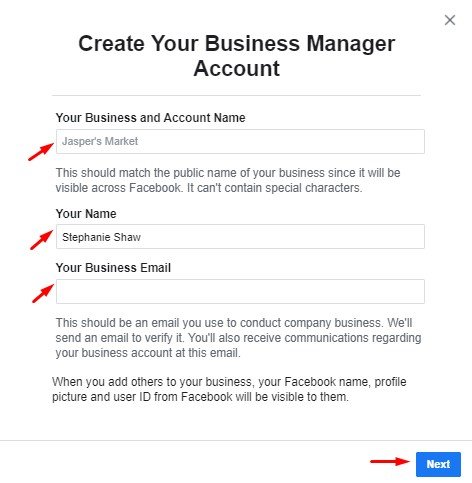 How to Set Up Facebook Business Manager Account